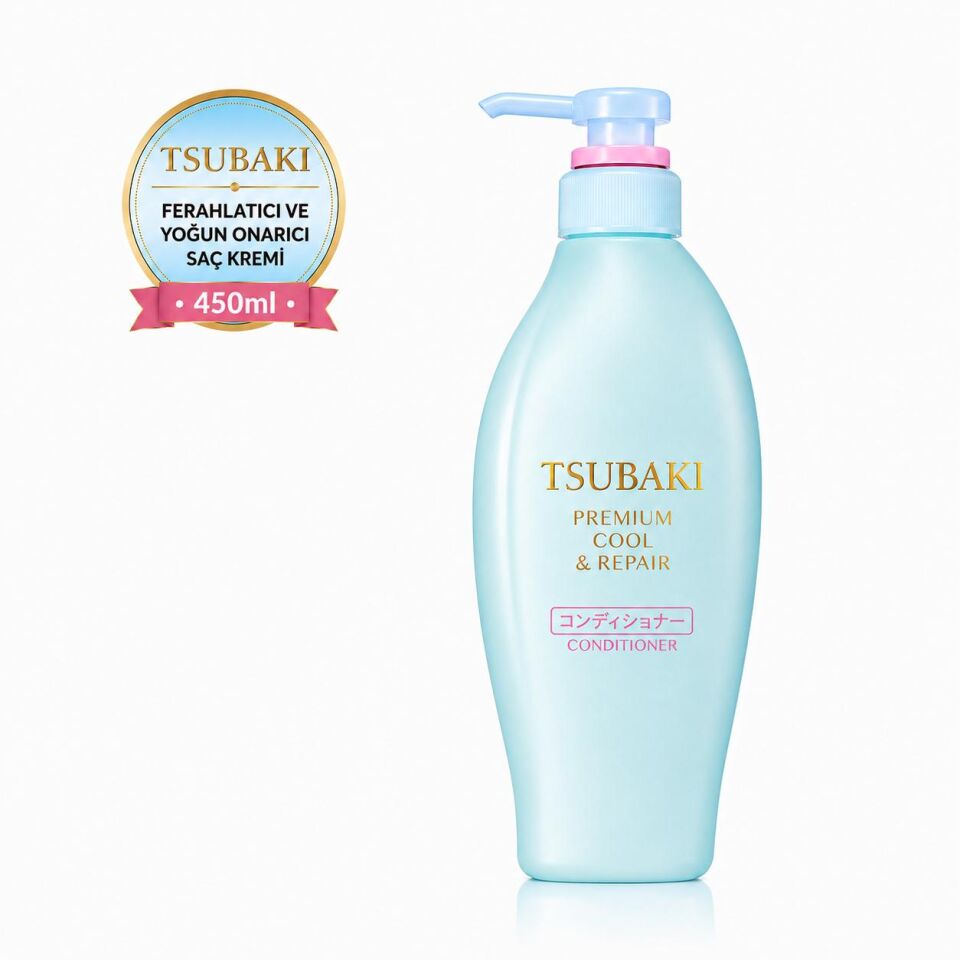 Tsubaki Premium Cool & Repair Ferahlatıcı ve Yoğun Onarıcı Saç Kremi 450 ml