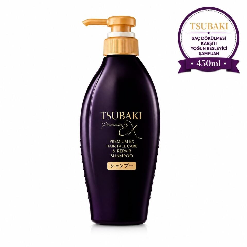 Tsubaki Premium EX Hair Fall Care Saç Dökülmesi Karşıtı Yoğun Besleyici Şampuan 450 ml